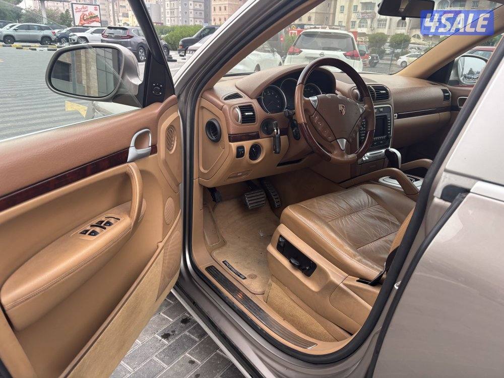 للبيع بورش كايين موديل 2006 صبخ وكاله بحاله وكاله عداد88 الف12