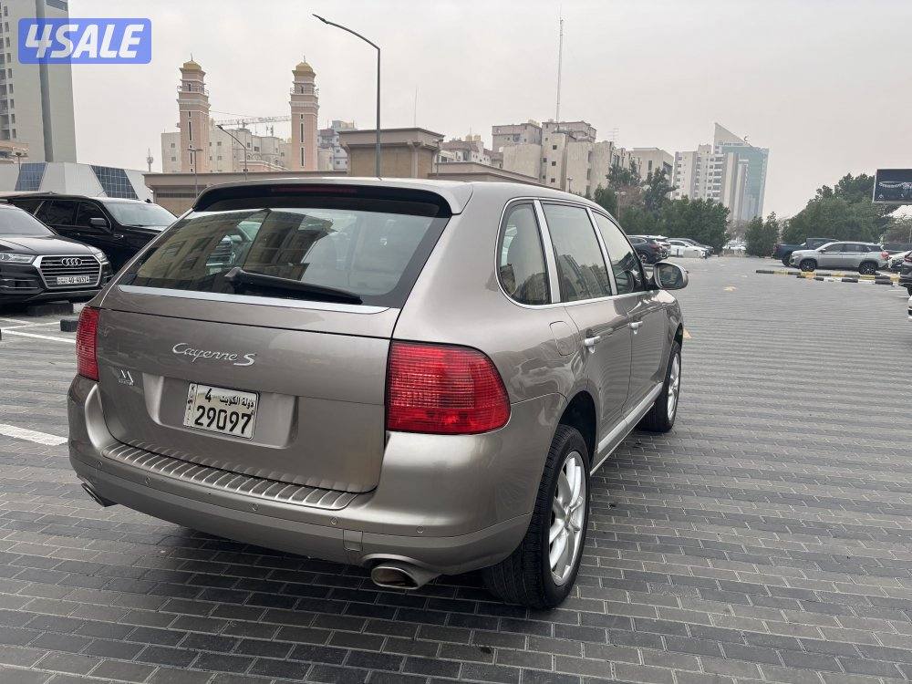 للبيع بورش كايين موديل 2006 صبخ وكاله بحاله وكاله عداد88 الف13