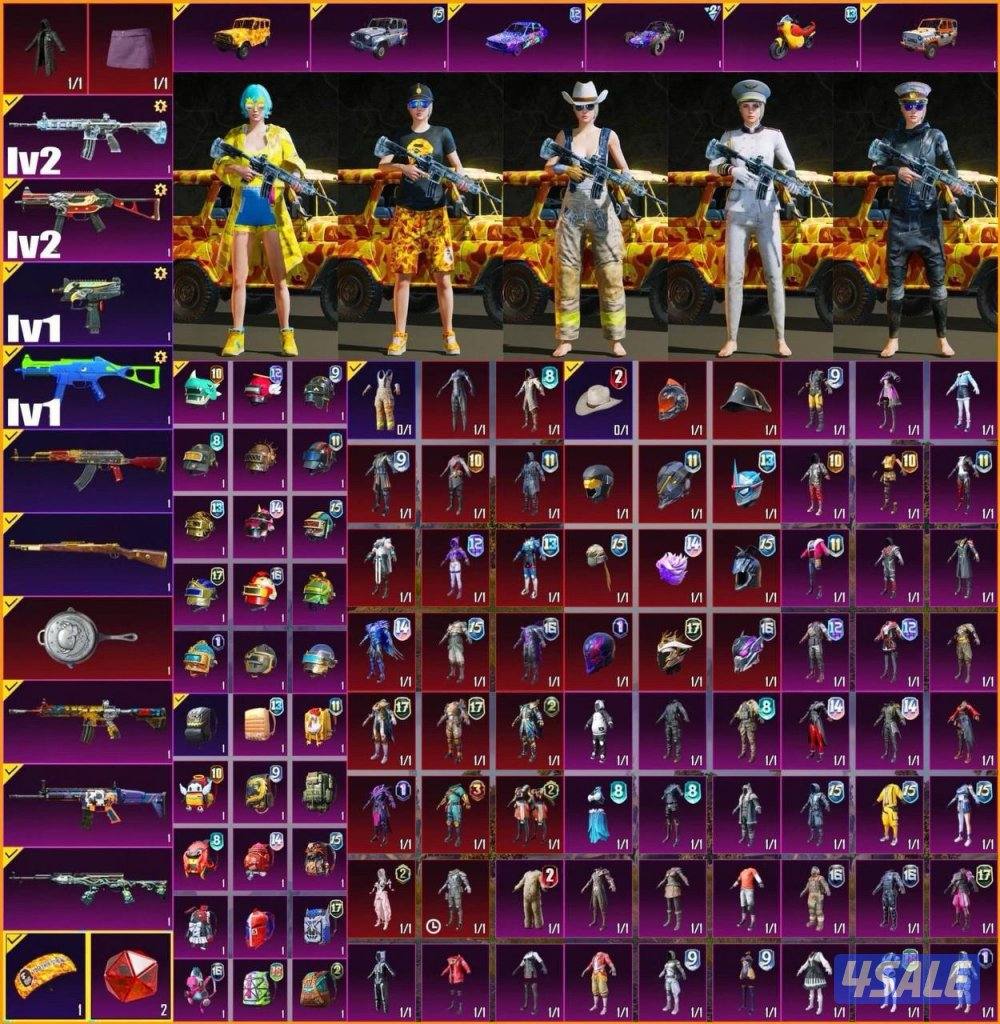 حسابات ببجي بأفضل الاسعار لدينا أبتداء 4 KD4