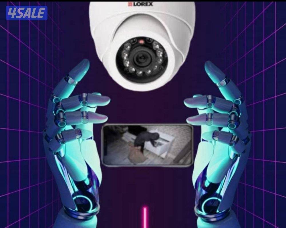 كاميرات مراقبة عالية الجودة كفالة سنتان صيانة وتركيب8