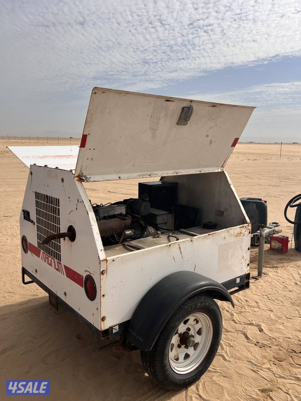 ماطور ديزل ميتسوبيشي  تعطي صافي ٦٠٠٠ وتشغل وحدة تكييف ومرفقات الكهرباء0