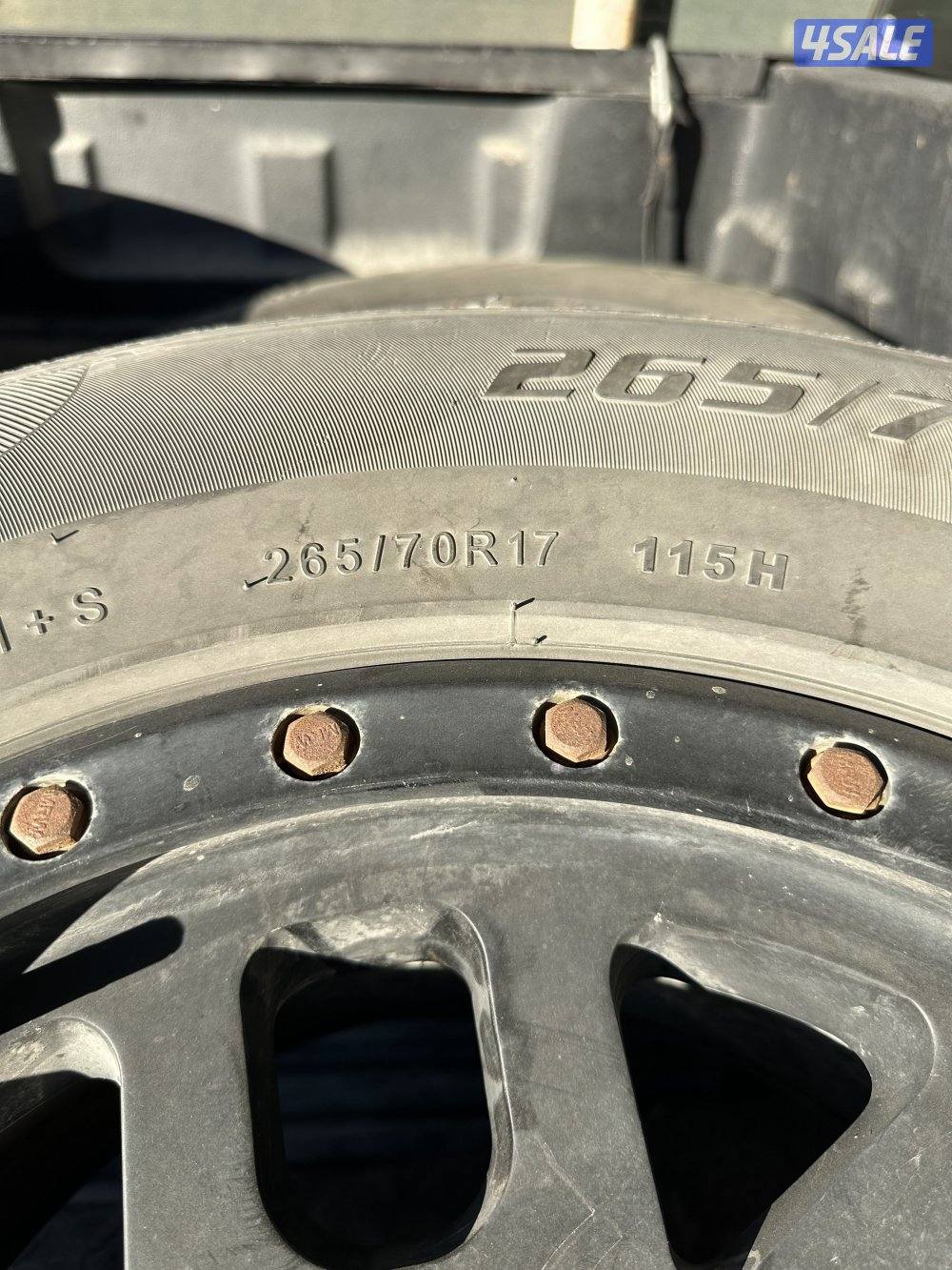 للبيع رنقات حجم 17 راكبين على سيرا 6 براقي1