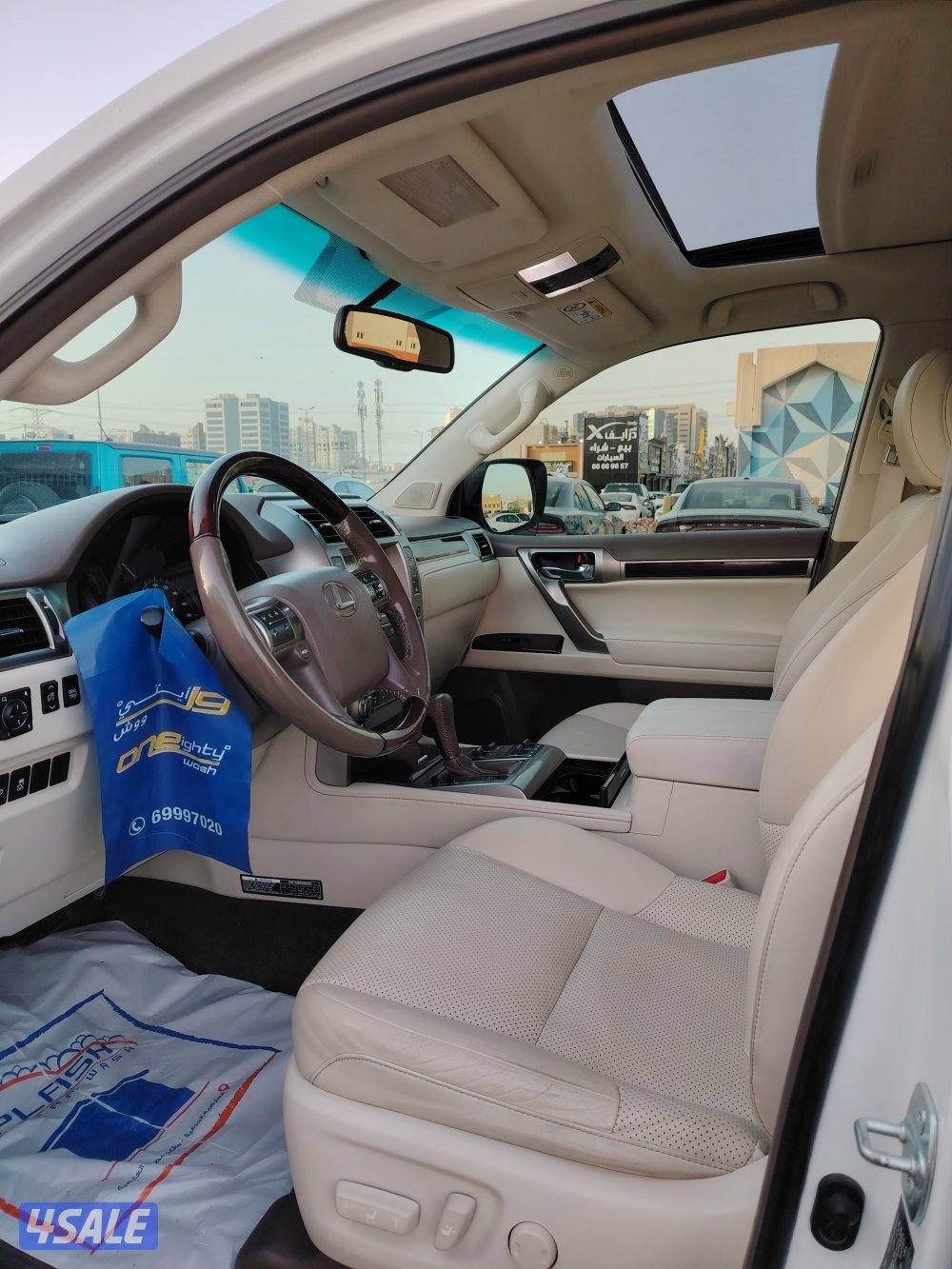 لكزس GX460بحاله نادرا ماشي٨٥ الف5