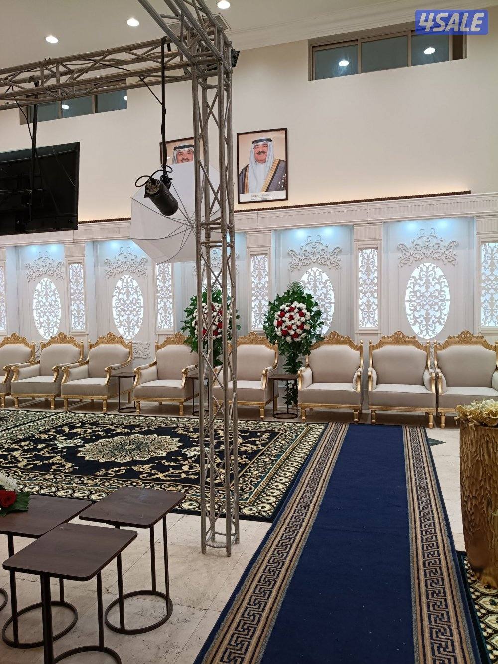 ويجارحلا جديد عرس بالكامل حفله تخرج  كنب vip كراسي عزاءباقل سعر2