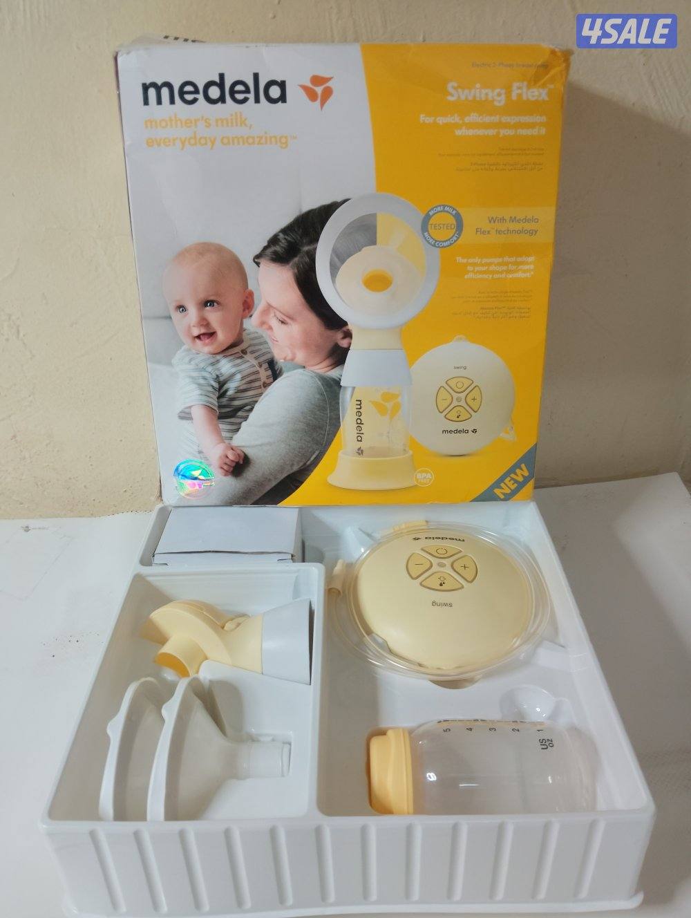 ميديلا مضخة صدر سوينغ فليكس4