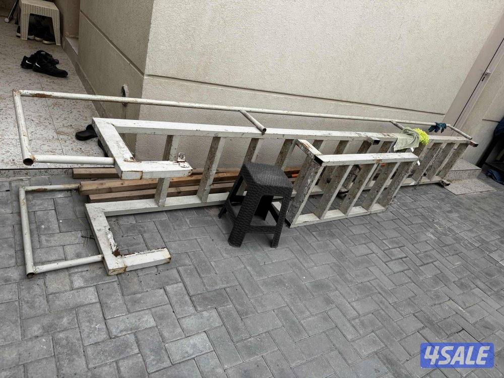 سلم حديد 5 متر خارجي مناسب للمنازل0