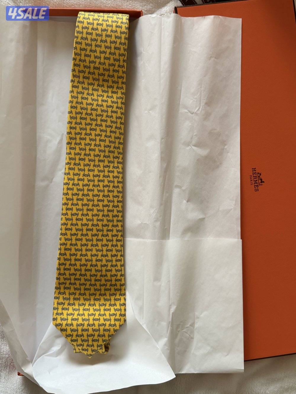 ربطة عنق ماركة Hermès الاصلية3