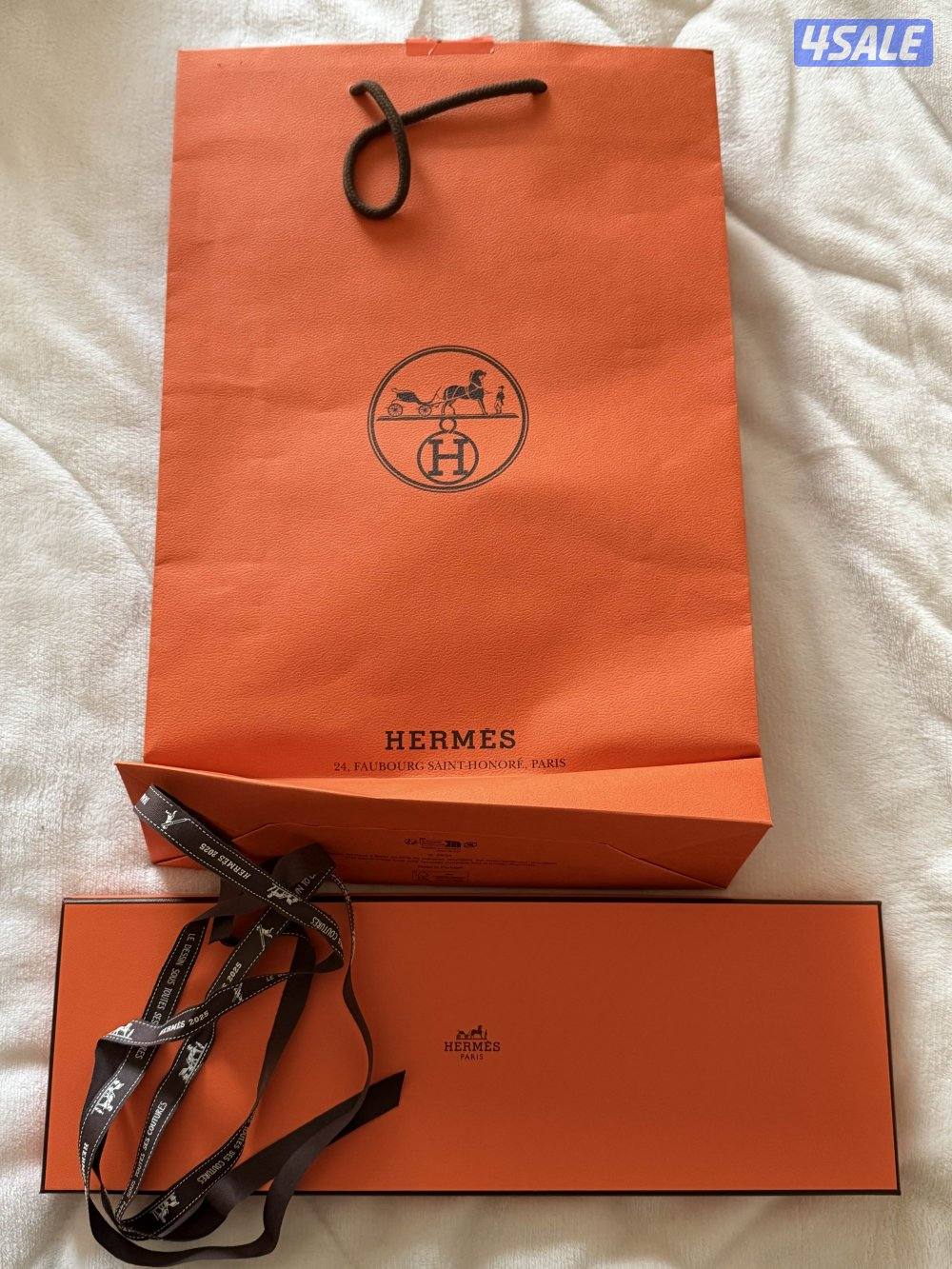 ربطة عنق ماركة Hermès الاصلية5
