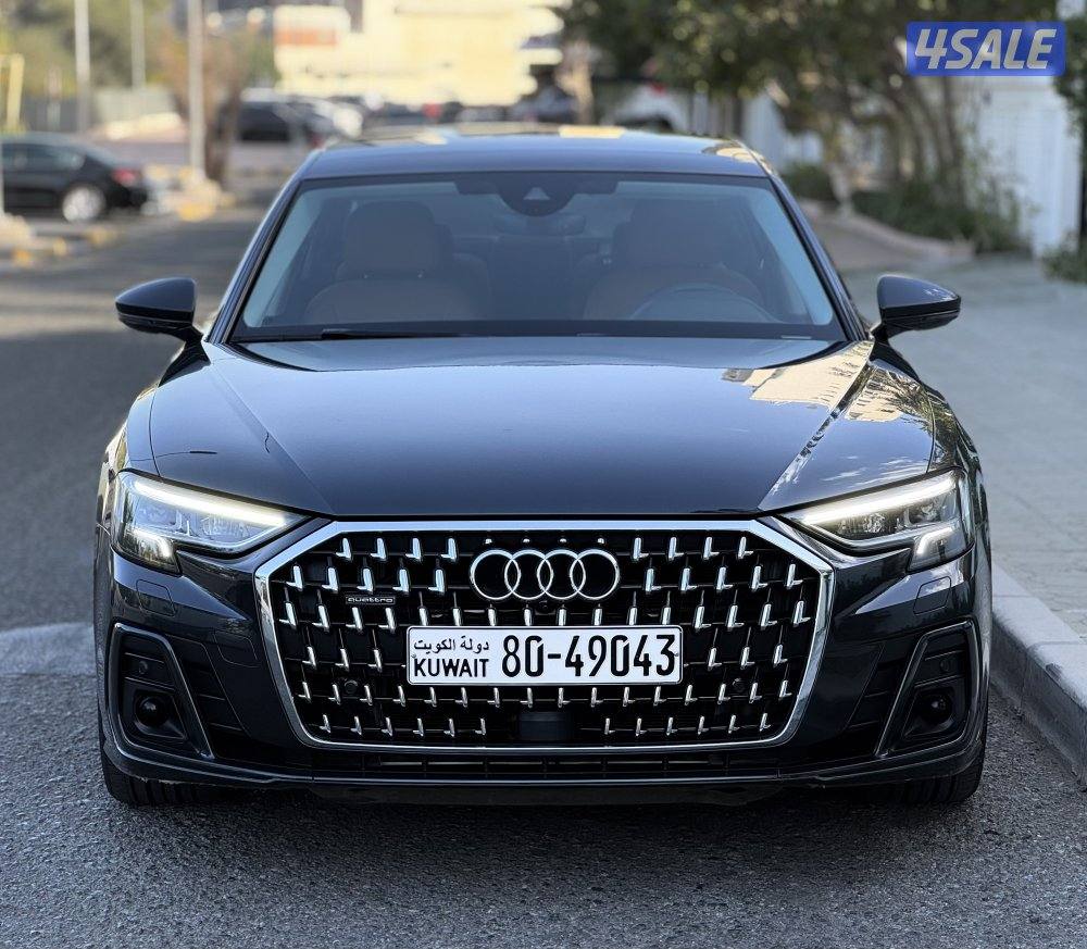 اودي A8L TFSI55 موديل 2024 عداد 21 الدرجة الأولى الغانم صبغ وكالة2