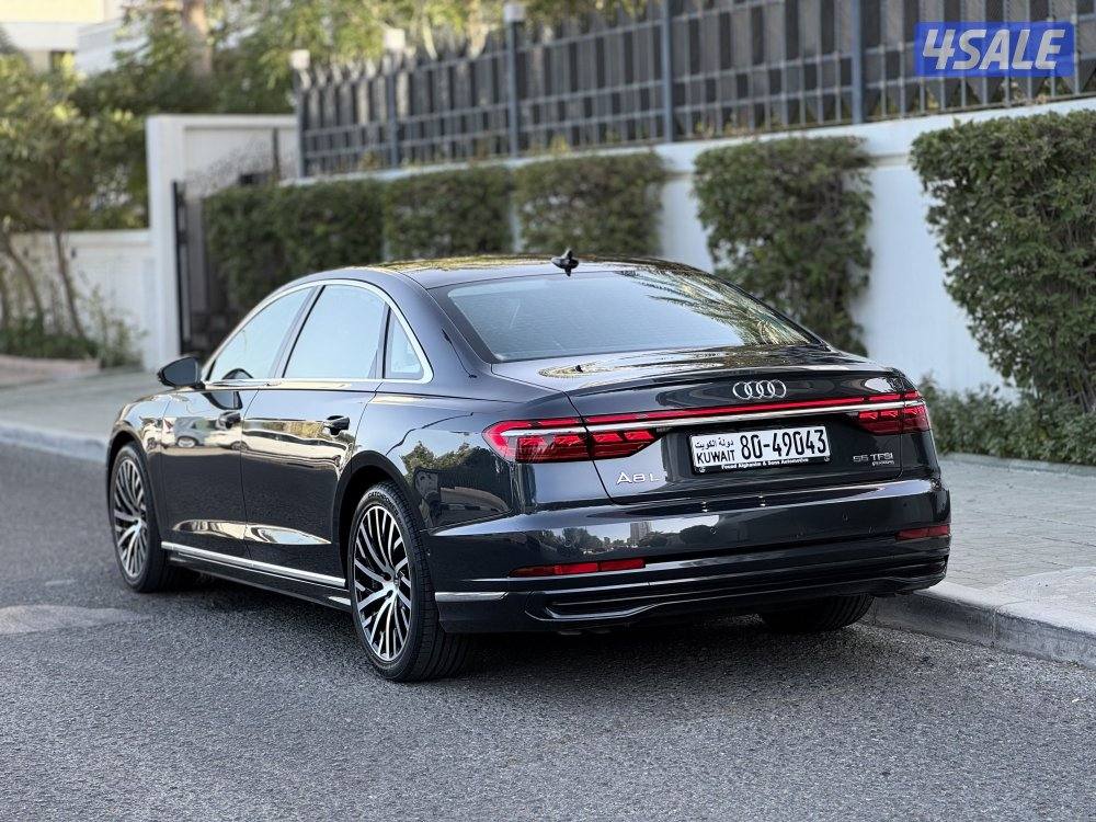 اودي A8L TFSI55 موديل 2024 عداد 21 الدرجة الأولى الغانم صبغ وكالة3