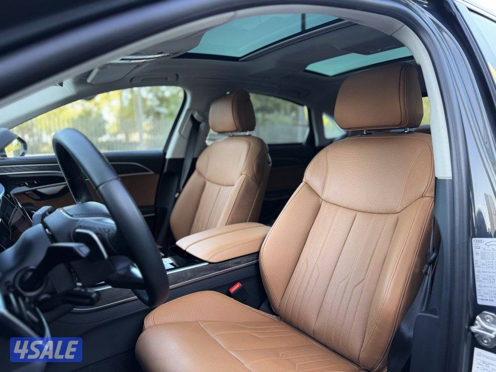 اودي A8L TFSI55 موديل 2024 عداد 21 الدرجة الأولى الغانم صبغ وكالة12