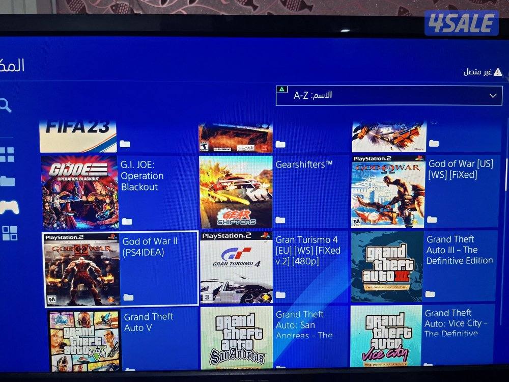 سوني 4 تحديث 9.00 داخله 140 لعبة2