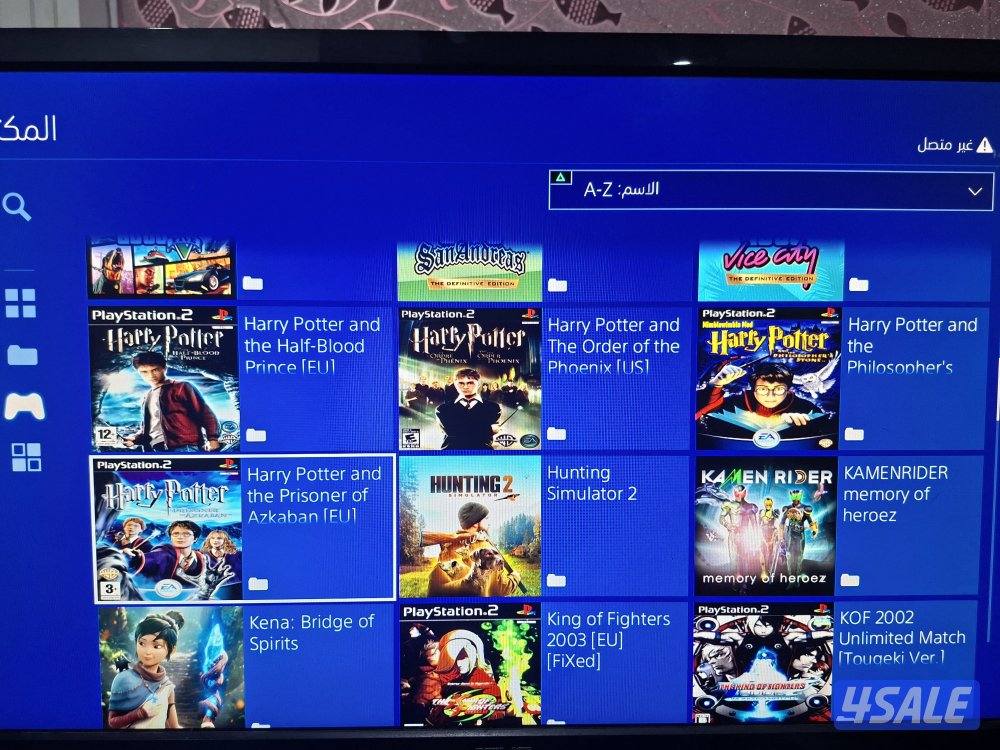 سوني 4 تحديث 9.00 داخله 140 لعبة3