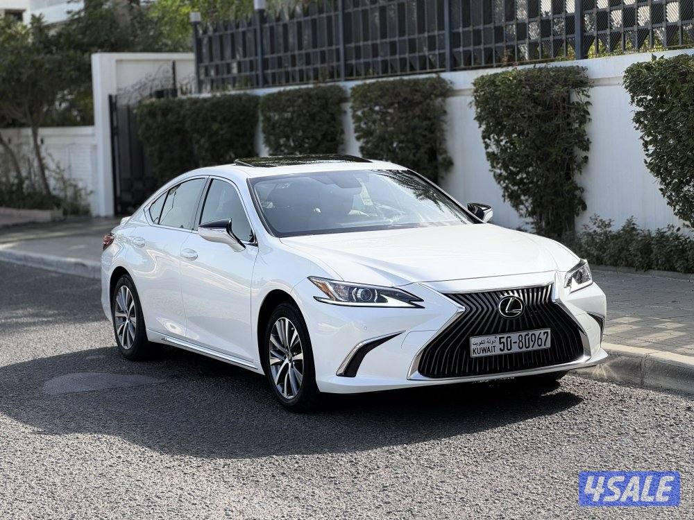 لكزس ES250 موديل 2021 عداد 102 صبغ وكالة الساير صدفي1