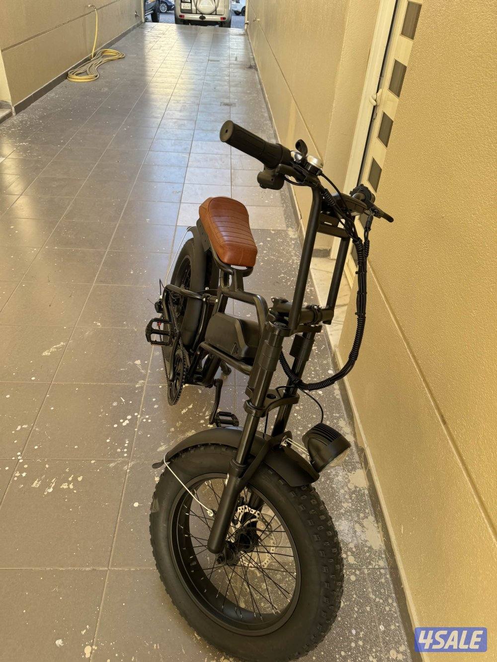 E BIKE سيكل شحن تواير متينه يتحمل الرمل و الصخر0