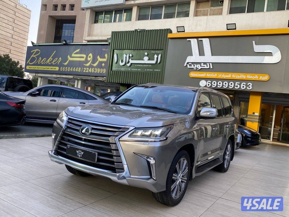 لكزس LX570 موديل 2017 عداد 174 الف كيلو فقط وارد الساير صبغ الوكاله0
