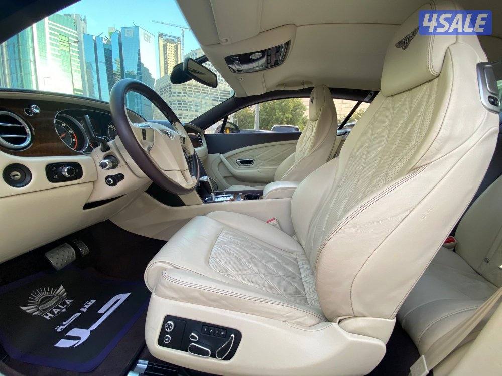 بنتلي كونتننتال GT V8 موديل 2015 عداد 71 الف كيلو فقط صبغ الوكاله5