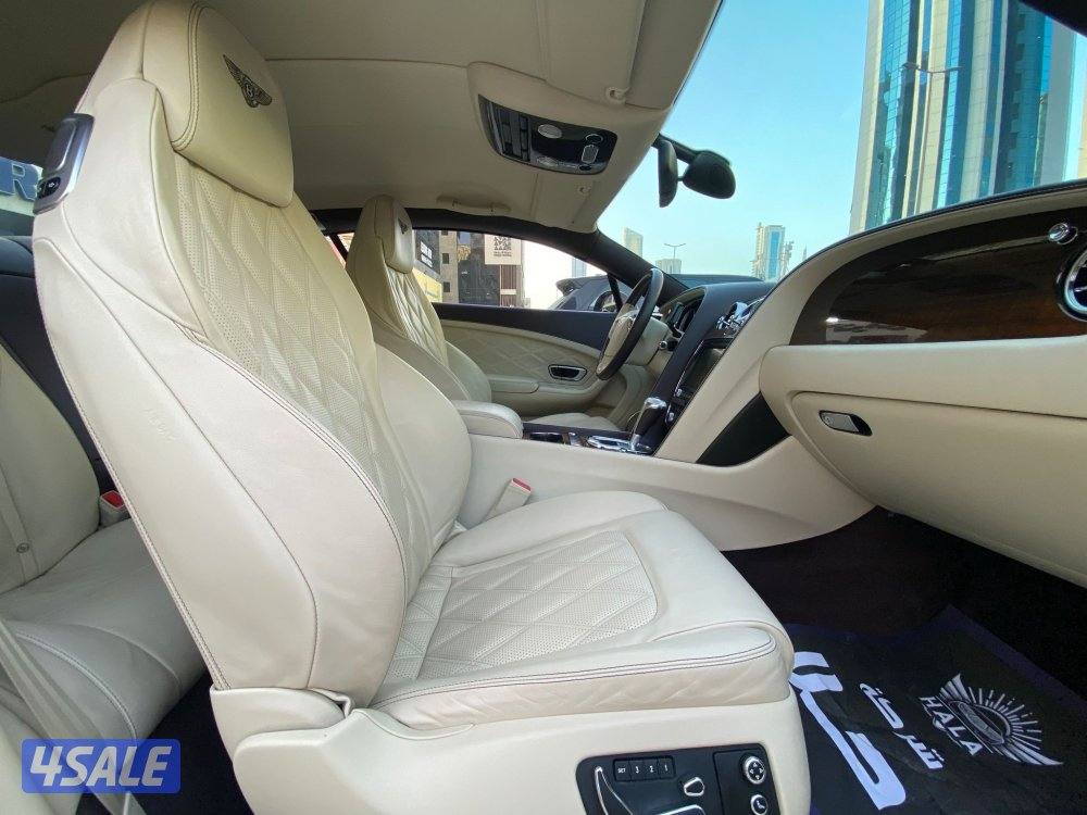 بنتلي كونتننتال GT V8 موديل 2015 عداد 71 الف كيلو فقط صبغ الوكاله6