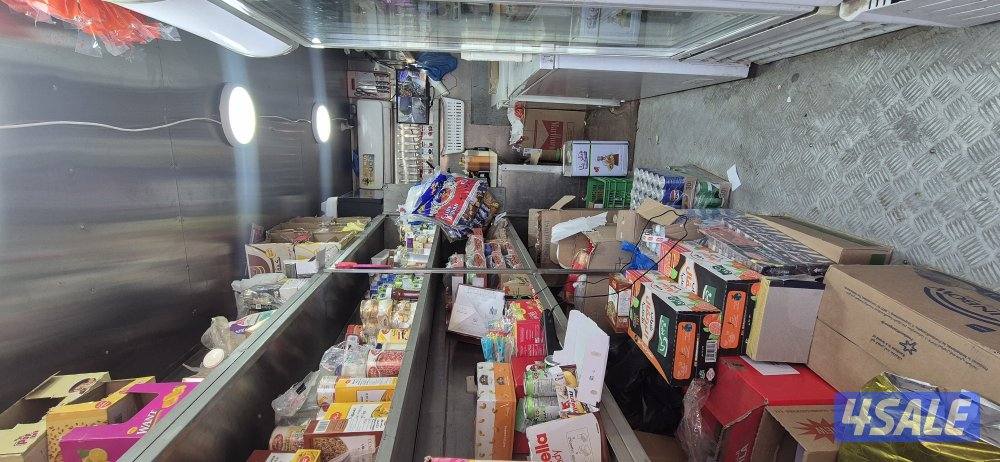 بقاله متنقله مجهز بالكامل مايبيلها شي1