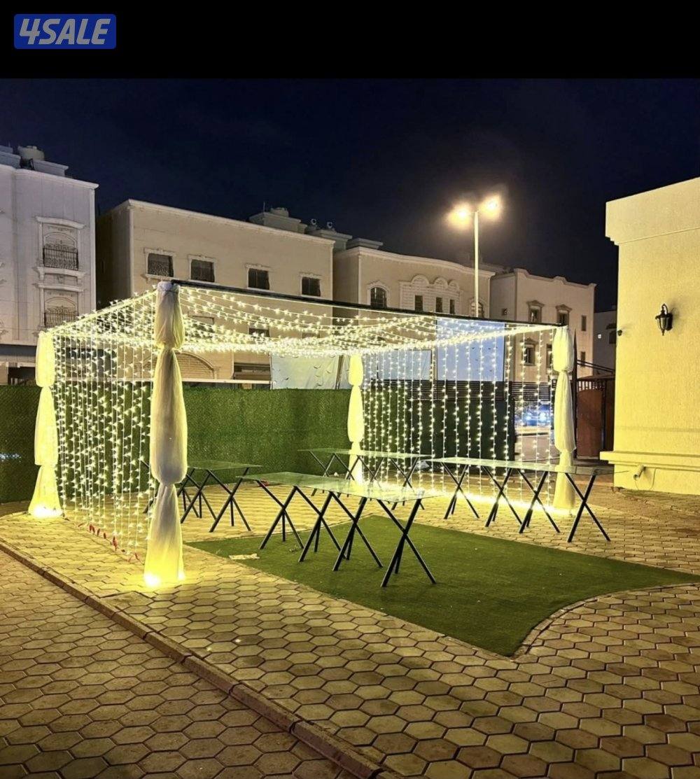 تأجير كراسي وطاولات وزينه منازل وجميع مستلزمات الافراح15