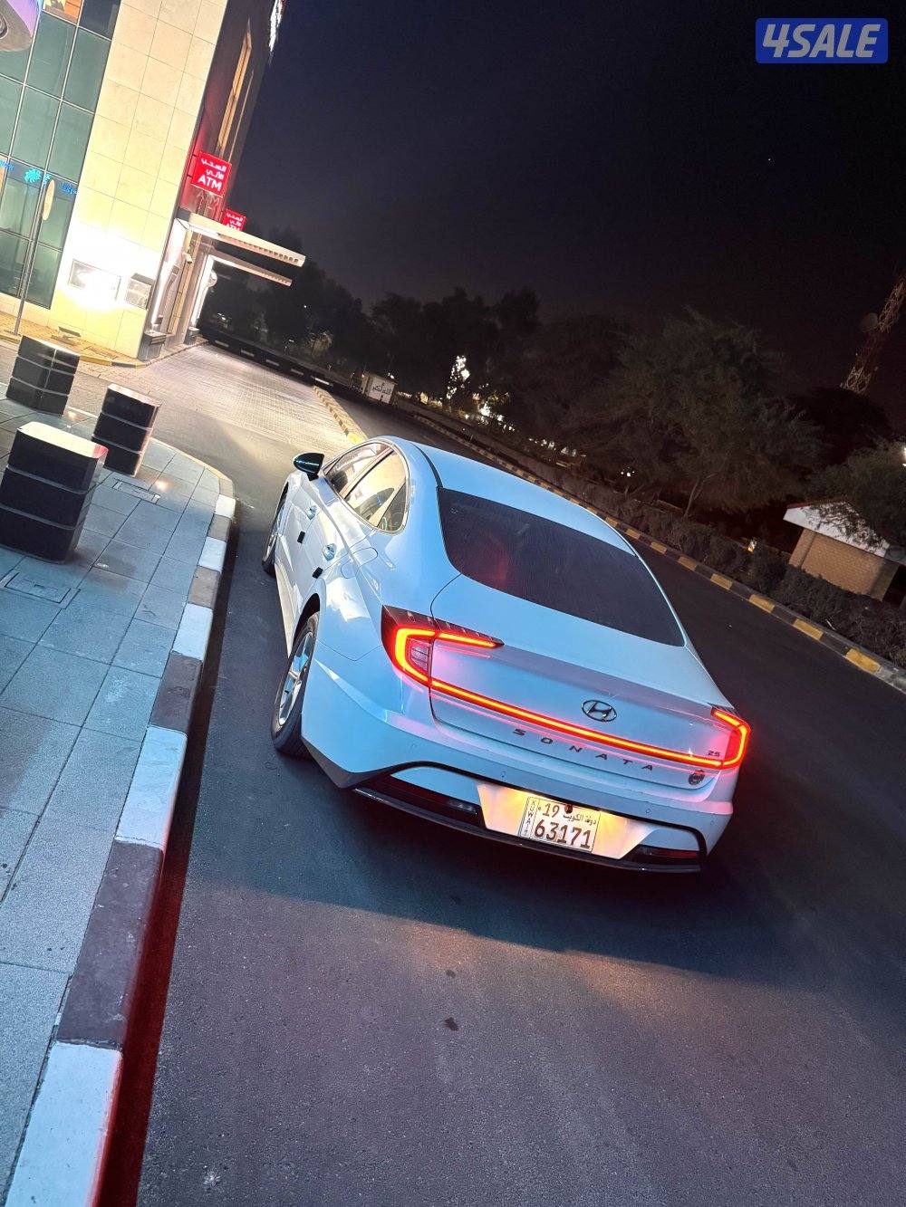 للبيع هيونداي سوناتا ٢٠٢١ صبغ الوكاله شرط الفحص ماشي 144 الف0