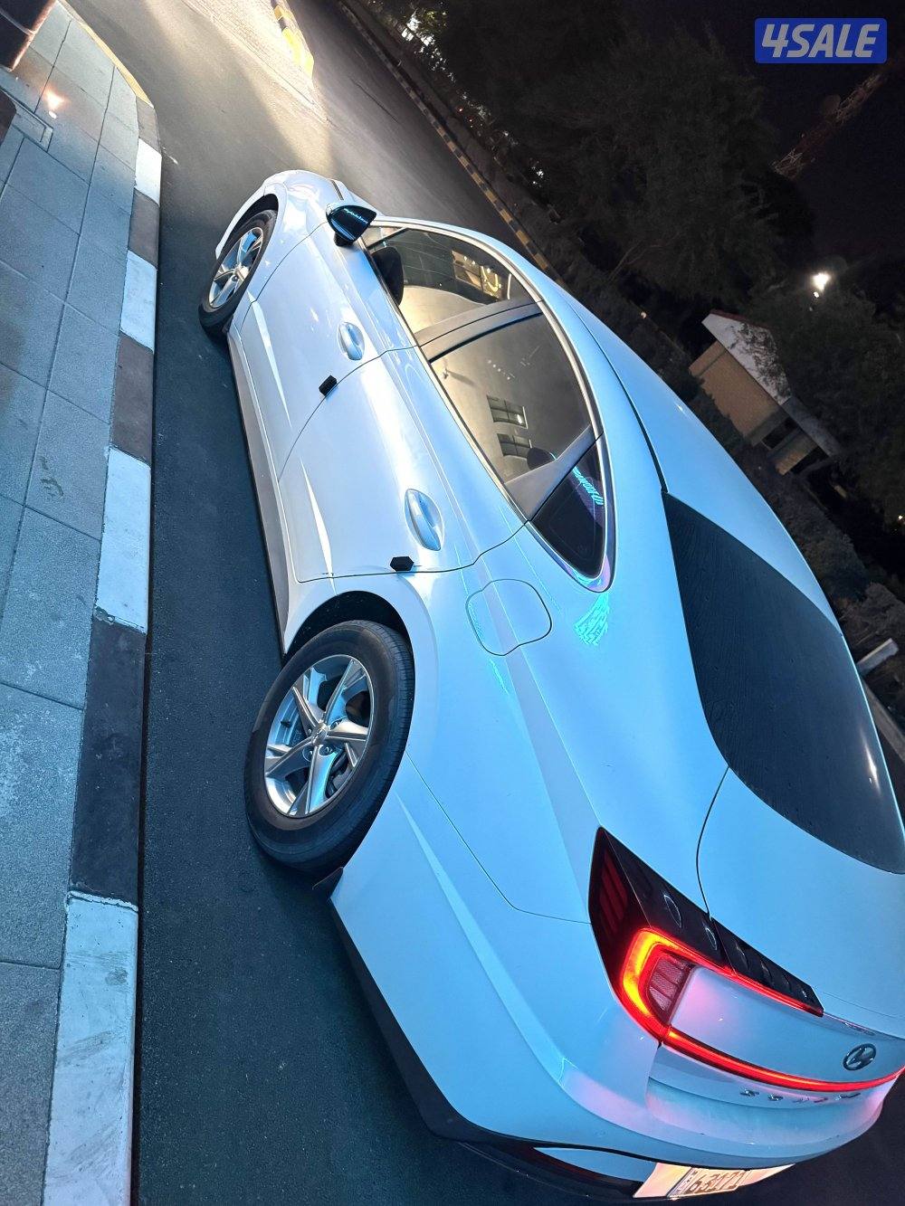 للبيع هيونداي سوناتا ٢٠٢١ صبغ الوكاله شرط الفحص ماشي 144 الف1