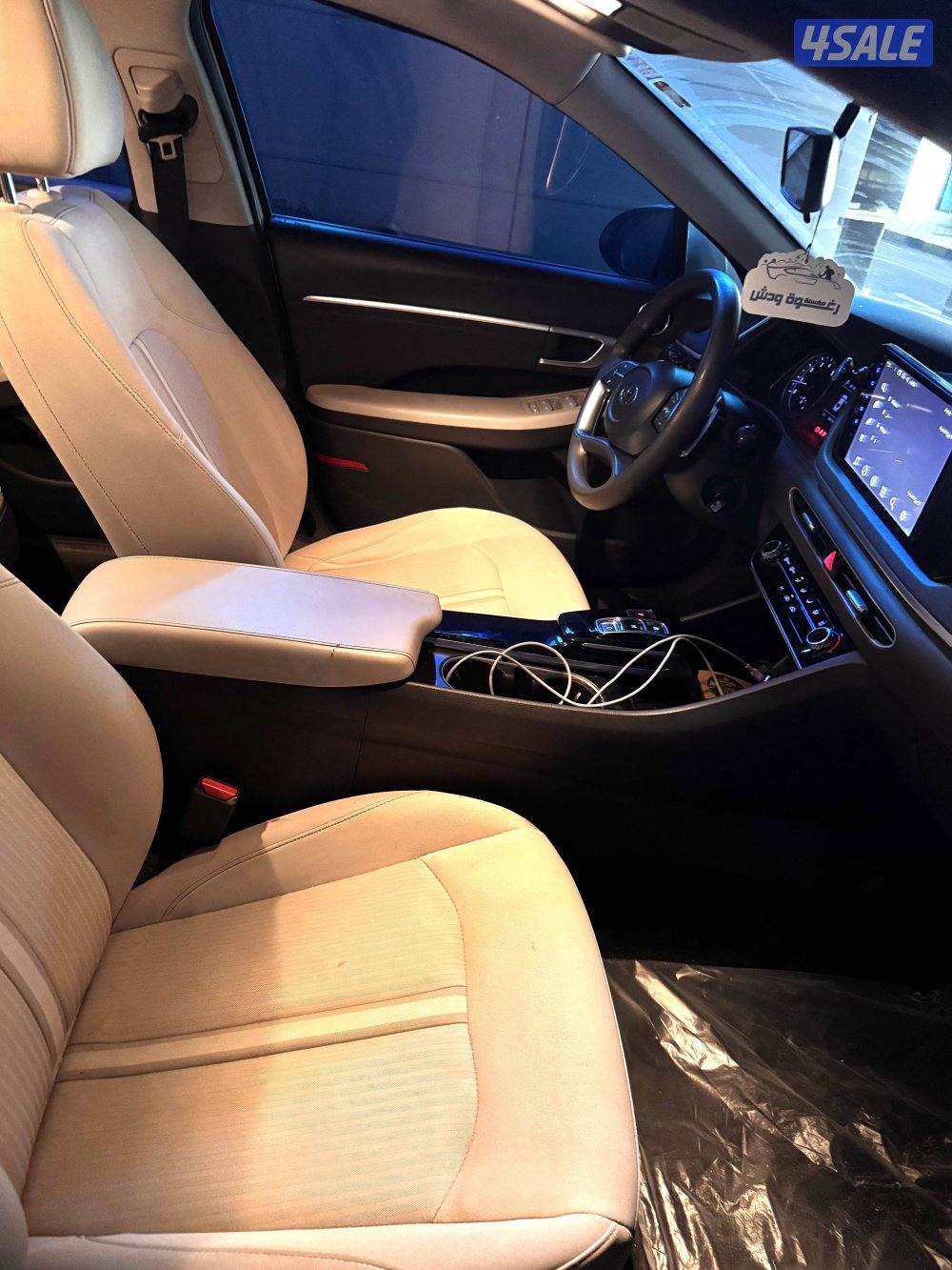 للبيع هيونداي سوناتا ٢٠٢١ صبغ الوكاله شرط الفحص ماشي 144 الف2