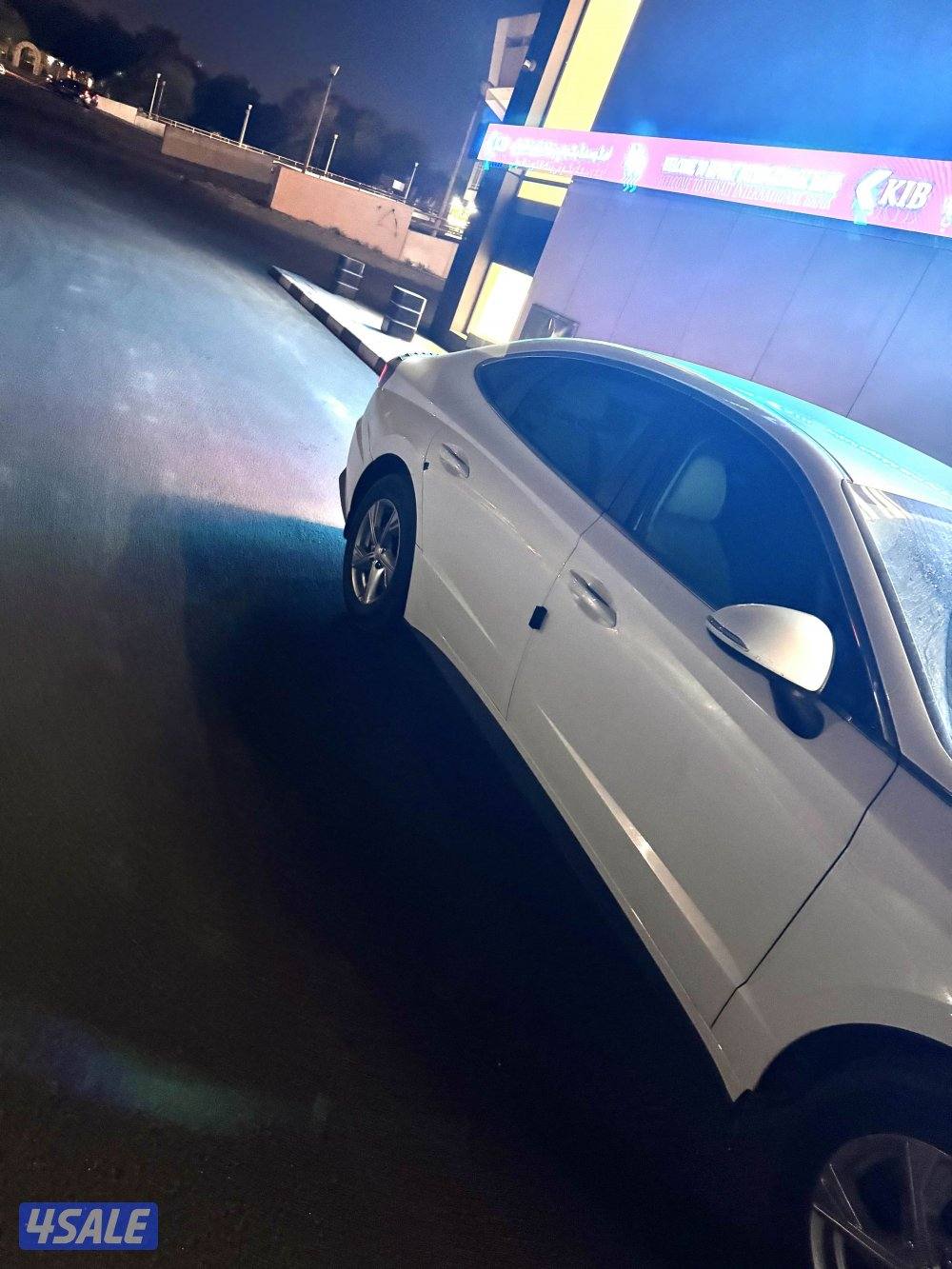 للبيع هيونداي سوناتا ٢٠٢١ صبغ الوكاله شرط الفحص ماشي 144 الف3