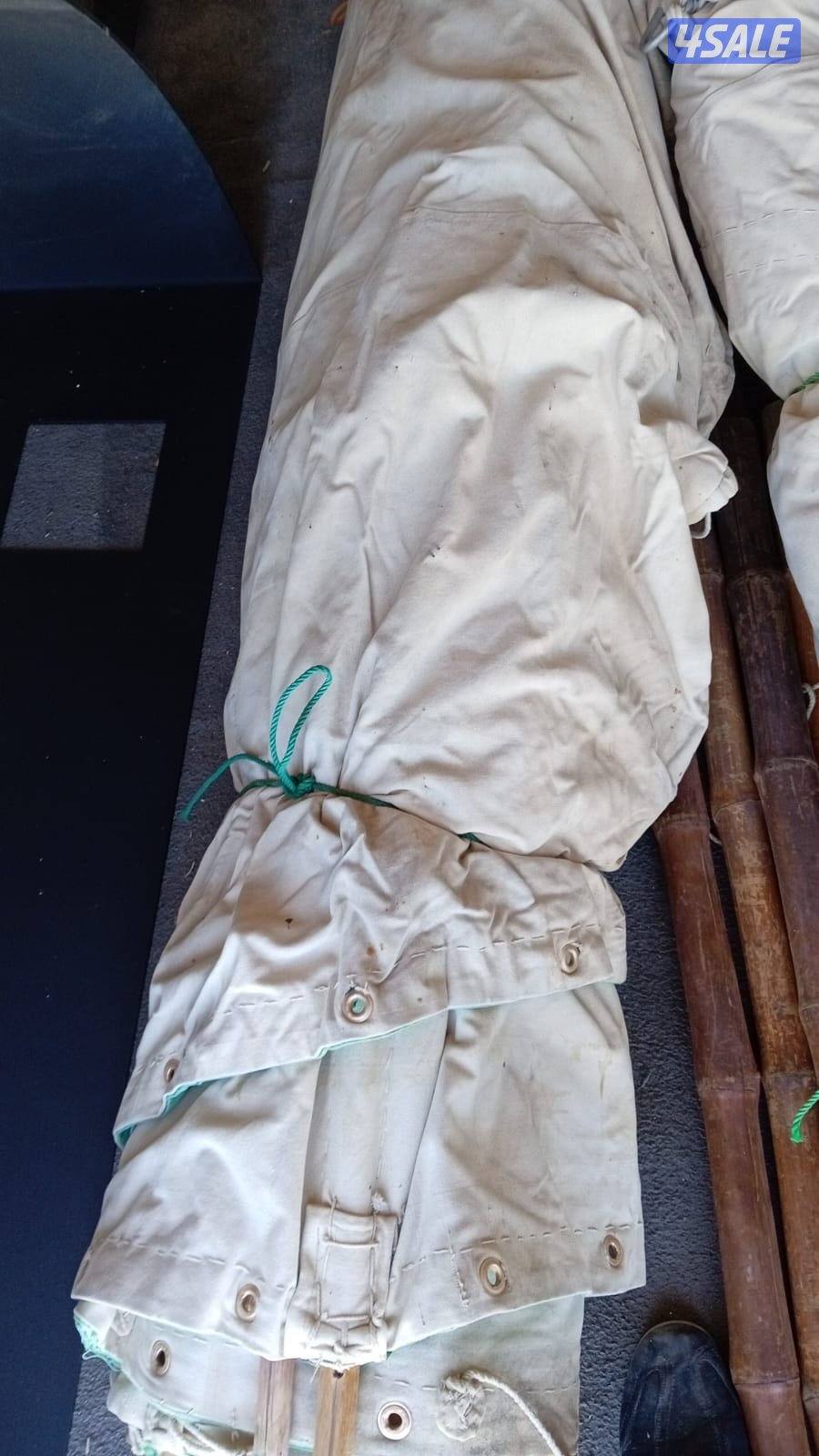 خيمه 6/4 صباحية نظيفة جدا منصوبة مرة وحدة فقط ومخزنة0