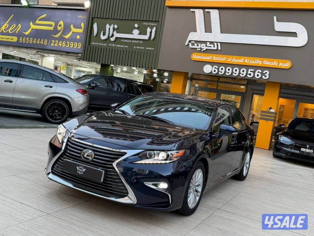 لكزس ES250 موديل 2017 عداد 122 الف كيلو فقط سيرفس منتظم شرط الفحص0