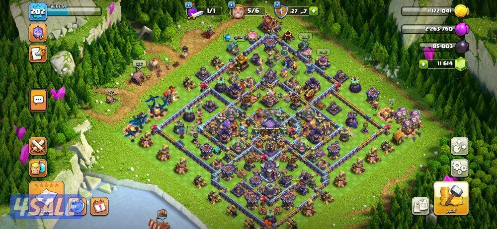 حساب تاون 15 كلاش اوف كلانس0