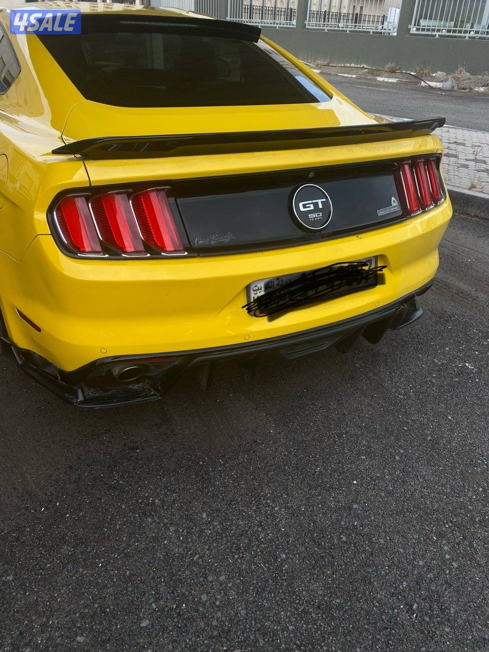 للبيع موستانج 2015 فايف زيرو اصفر ملكي1