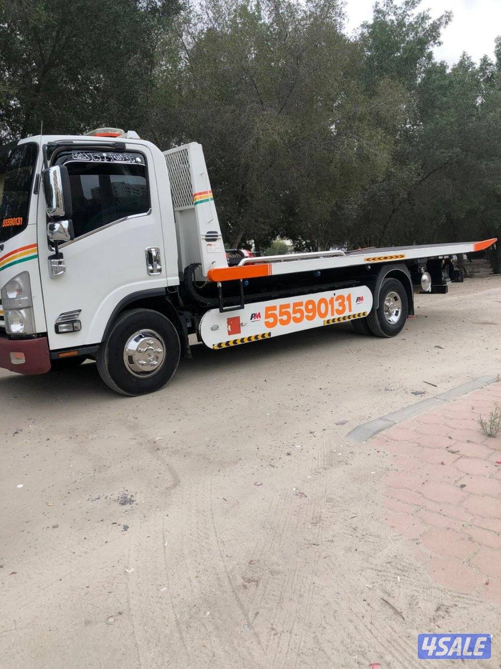 سطحه هيدروليك لنقل السيارات داخل وخارج دولة الكويت1