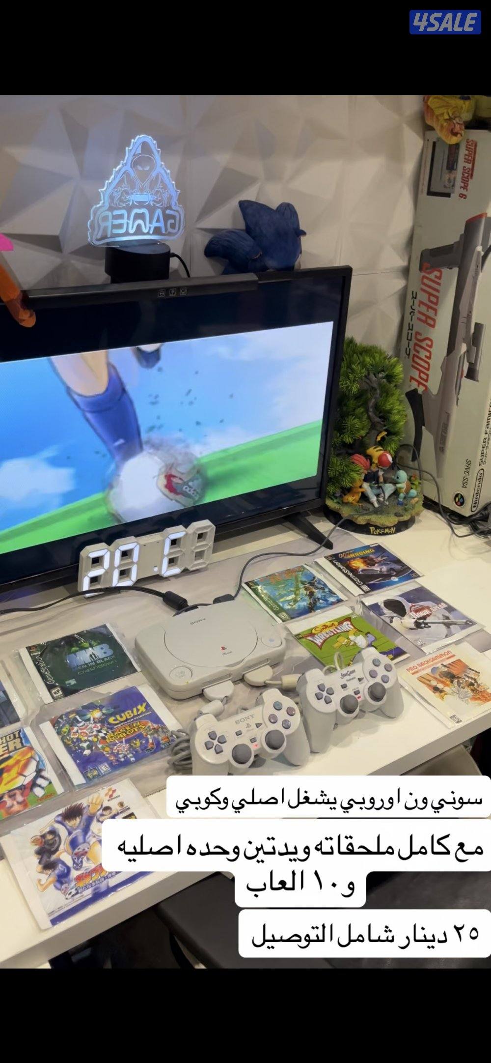 سوني تو مهكر + اكس بوكس + سويتش + تلفزيون قديم2