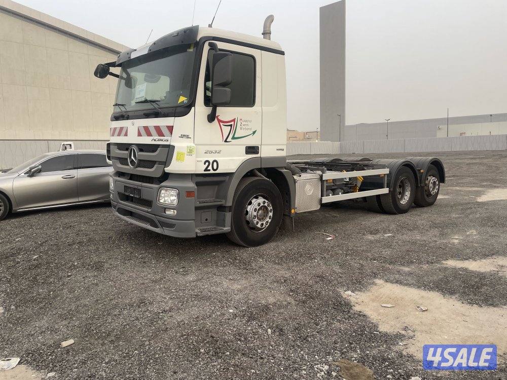 شاصي مرسيدس موديل 2012 حجم 2523 تماتيك بدون كلتج شرط الفحص3