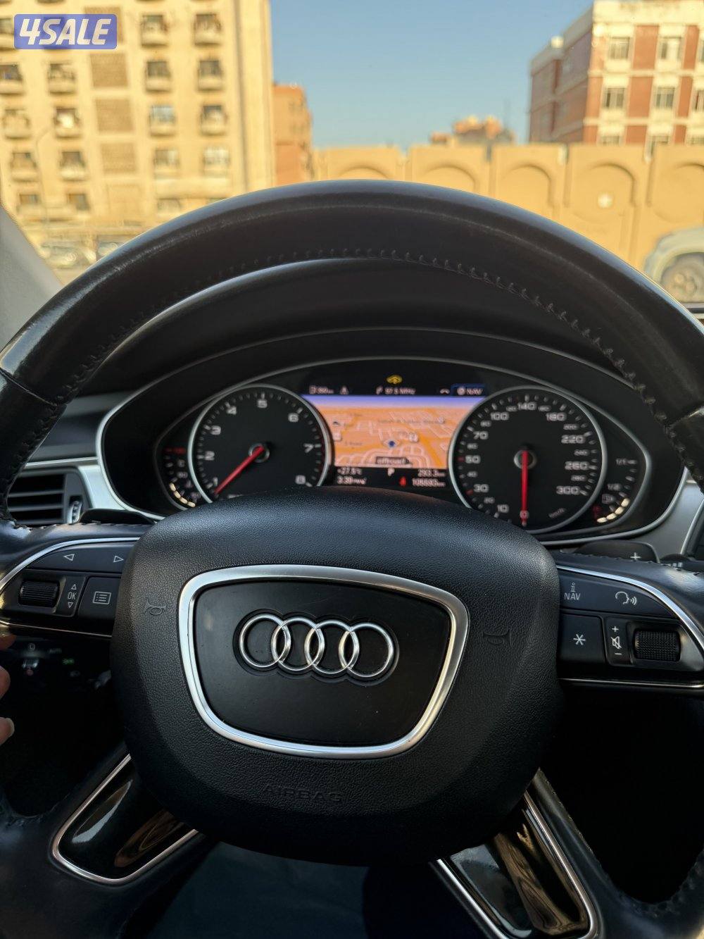 بيعة سريعة الاثنين مسافراودي A7 موديل 2015الدرجة الفل كواترو صبغ وكالة4