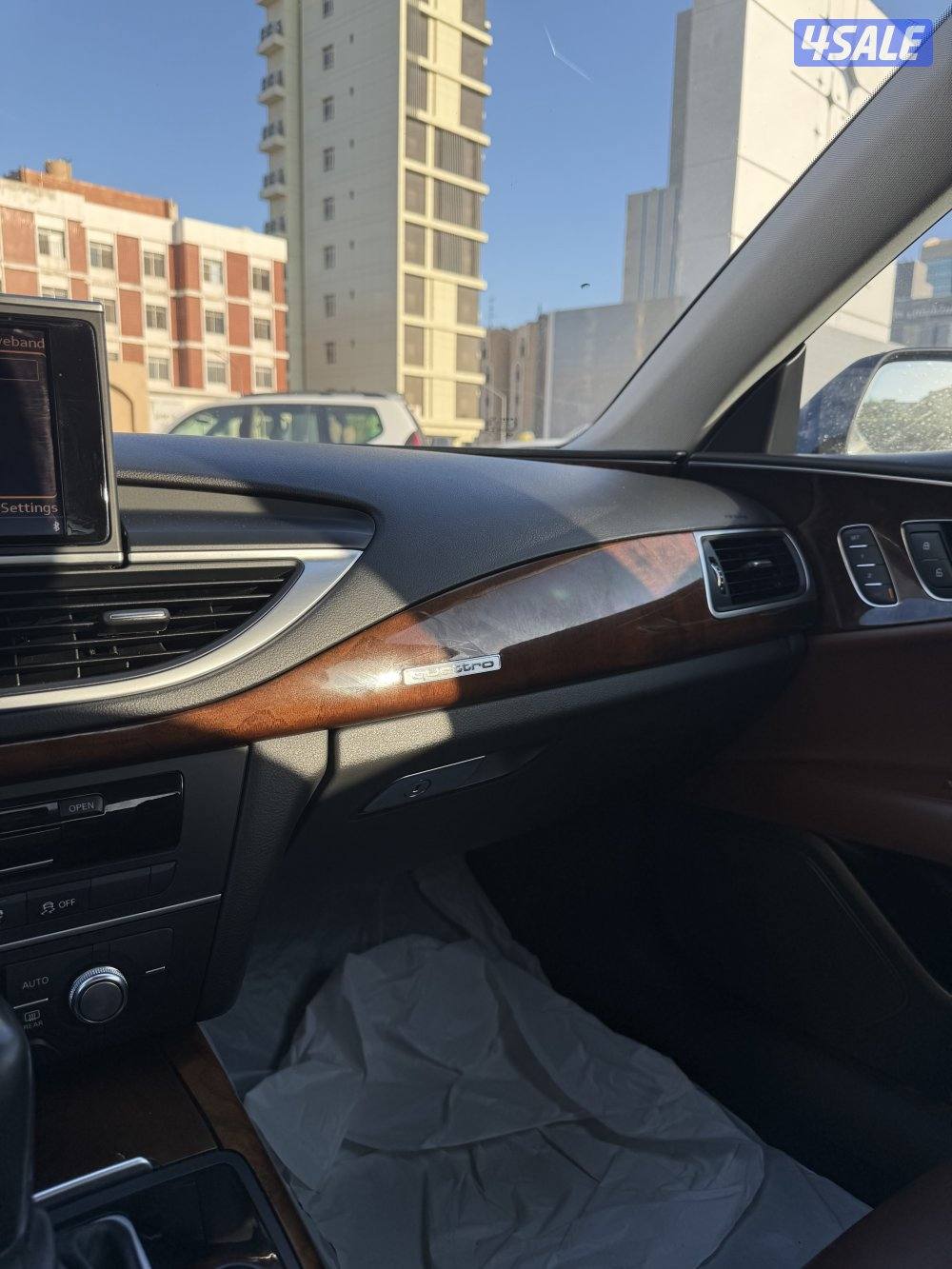 بيعة سريعة الاثنين مسافراودي A7 موديل 2015الدرجة الفل كواترو صبغ وكالة5