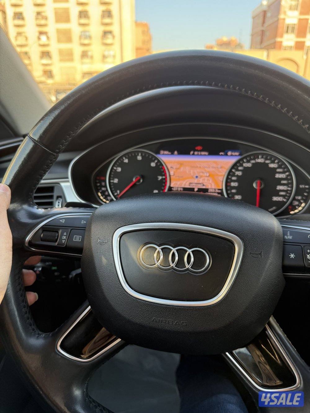 بيعة سريعة الاثنين مسافراودي A7 موديل 2015الدرجة الفل كواترو صبغ وكالة6