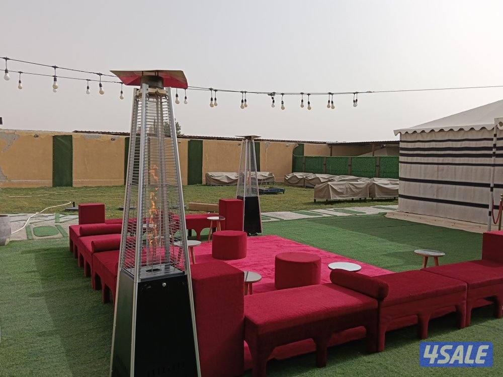 دفيات غاز ومكيفات عمودية وكراسى وطولات تجهيز مناسبات2