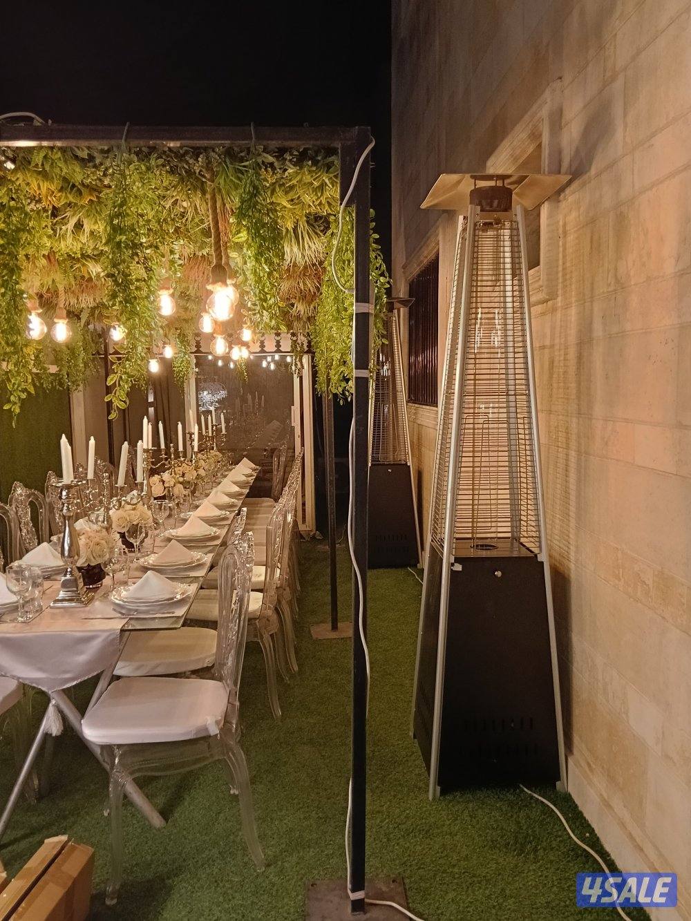 دفيات غاز ومكيفات عمودية وكراسى وطولات تجهيز مناسبات8