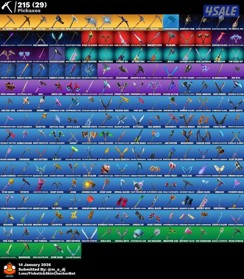 حساب فورتنايت فخم فل عرق فل نوادر2