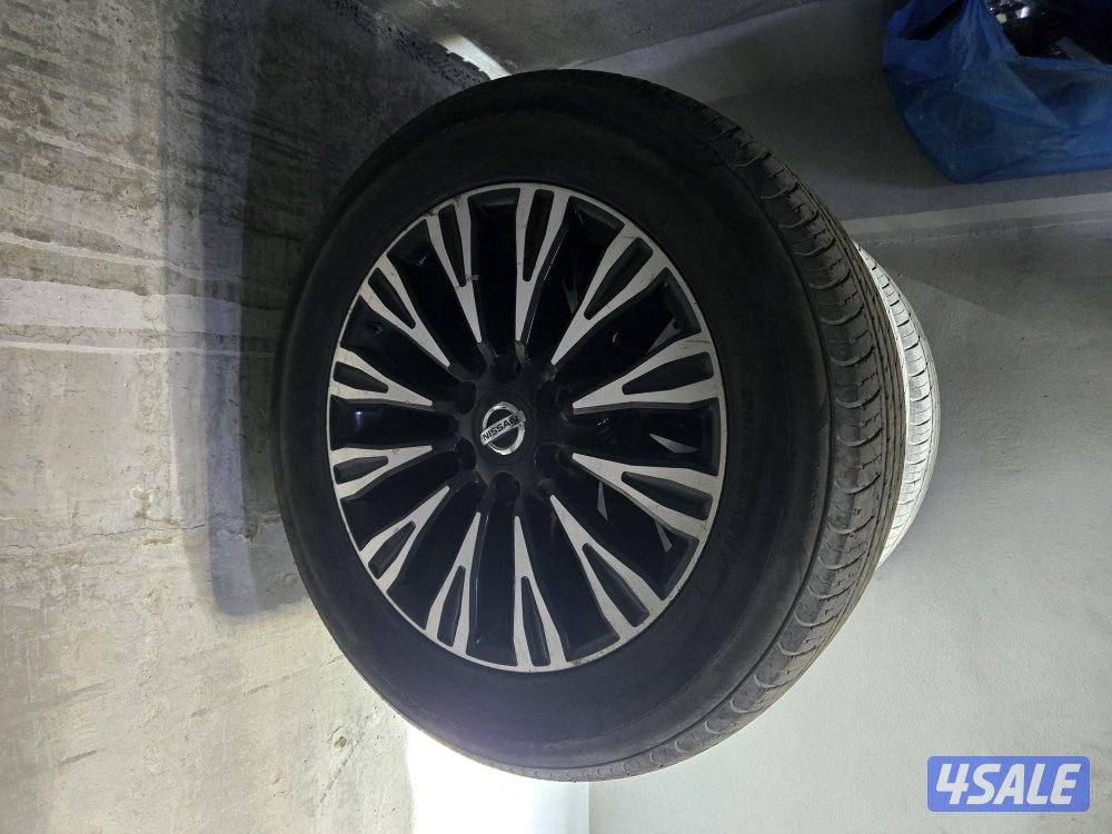 للبيع رنقات بلاتينيوم اصليه واسطابات باترول خلفيه اصليه0