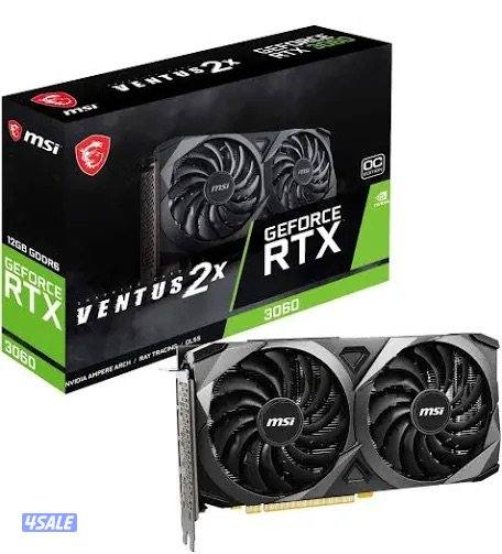 كرت RTX 3060 12gb للبيع0
