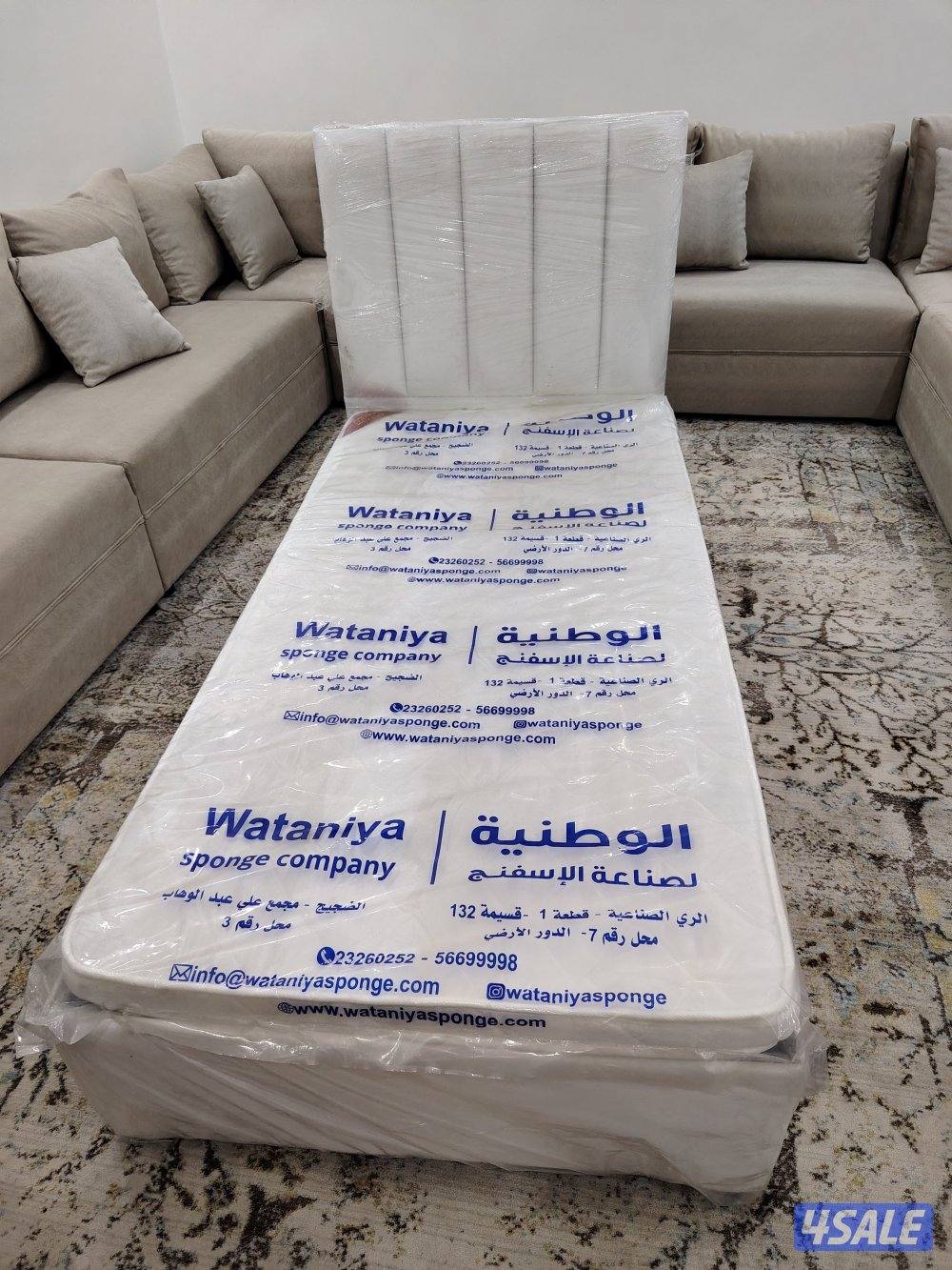 سراير وفرشات طبية بكل المقاسات وأرخص الأسعار وجميع الدزينات والالوان م4