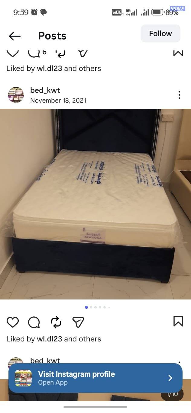 سراير وفرشات طبية بكل المقاسات وأرخص الأسعار وجميع الدزينات والالوان م8