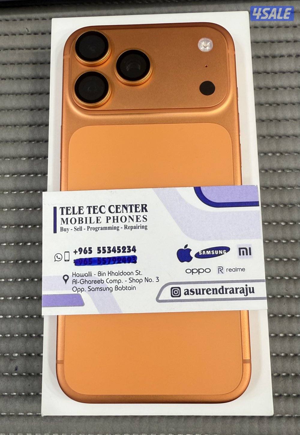 iPhone 17 Pro Max 512GB Orange Used.1