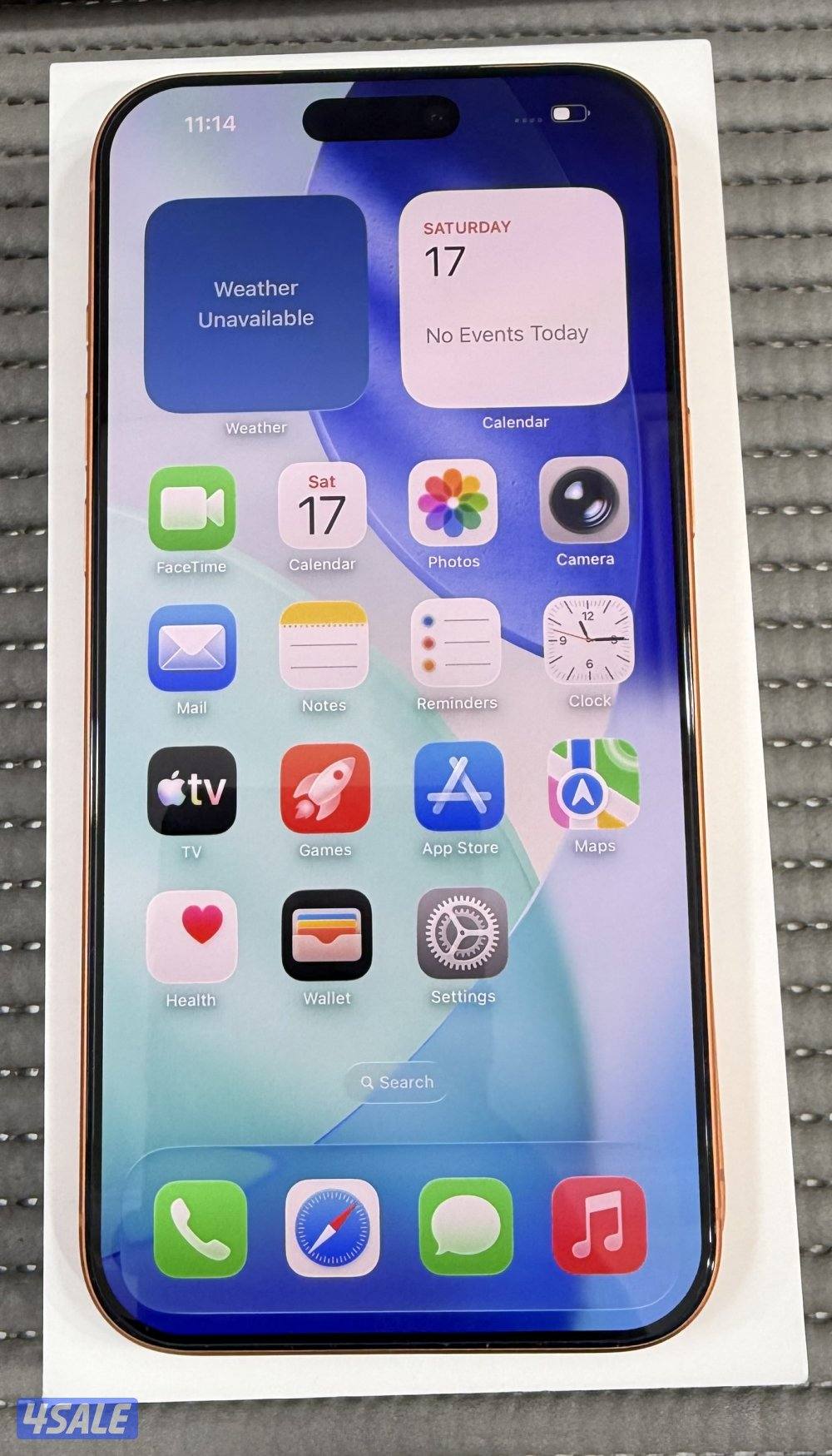 iPhone 17 Pro Max 512GB Orange Used.5