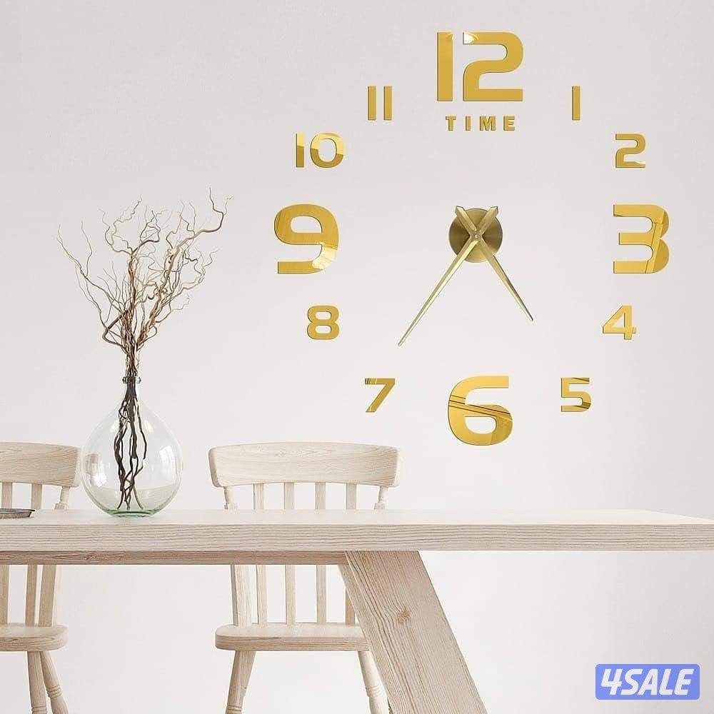 ساعات حائط 3D تركيب جميع مناطق الكويت نتحكم في المقاس7