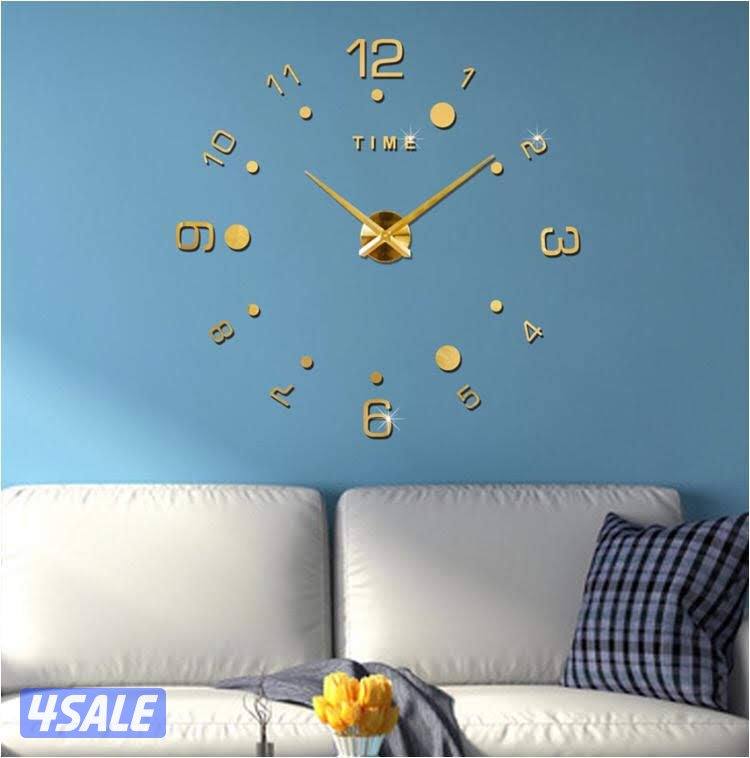 ساعات حائط 3D تركيب جميع مناطق الكويت نتحكم في المقاس9