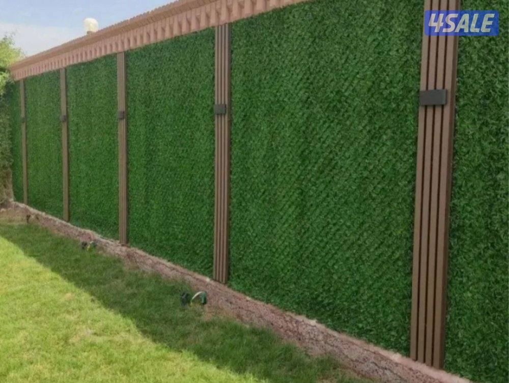 تنسيق حدائق وزارع الثيل الطبيعي وتركيب الثيل الصناعي1